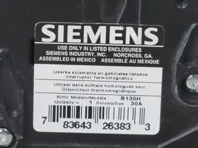 USED SIEMENS B130H
