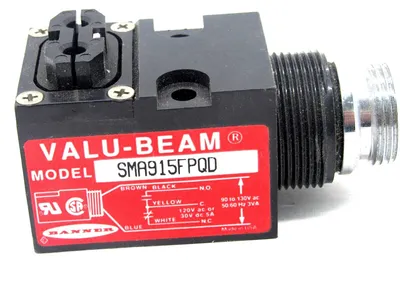 USED BANNER SMA915FPQD VALU-BEAM SENSOR