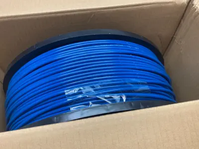 USED SMC POLYURETHANE TUBING, BLUE, TU 6MM PKG OF 500M