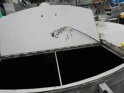 Tank, 3,000 Gallon, S/st, 10'6" x 4'9", Vertical #C742200