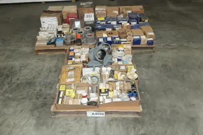 3 PALLETS OF ASSORTED PUMP PARTS