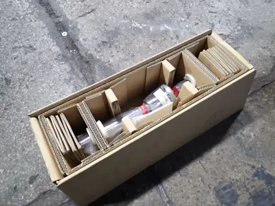 Used THK LBF40UU+500L Ballscrews | HGR 24 #746617
