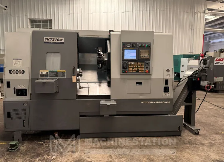 Used 2006 HYUNDAI KIA SKT-210SY CNC Lathes California US | MachineStation 16 #81848