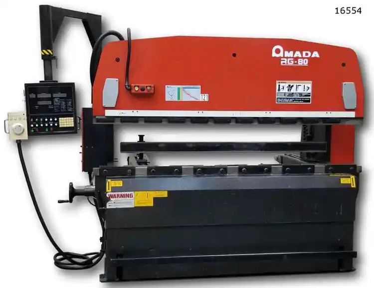 Used 1984 AMADA RG-80 Press Brakes Minnesota US | SOMINN MACHINERY SALES #351142