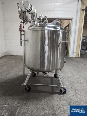 USED Precision 500 Liter Precision Stainless Reactor, 316L S/S, 40/100#