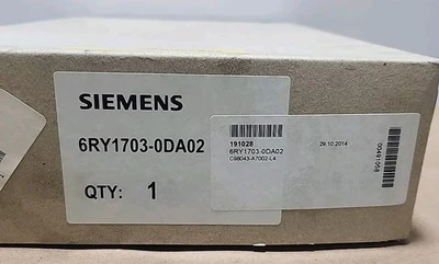 NEW Siemens 6RY1703-0DA02