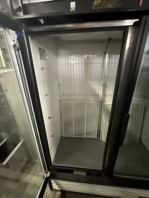 174-0189 True GDM-49F 2 Glass Door Self Contained Freezer