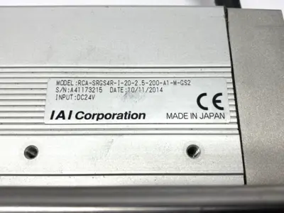 USED IAI ROBO CYLINDER ACTUATOR 200MM STROKE
