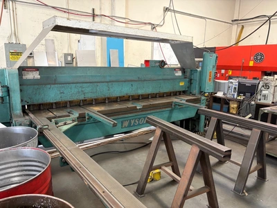 WYSONG 1010 Shears, Power Squaring (Gauge) | Norcal Machinery (1)