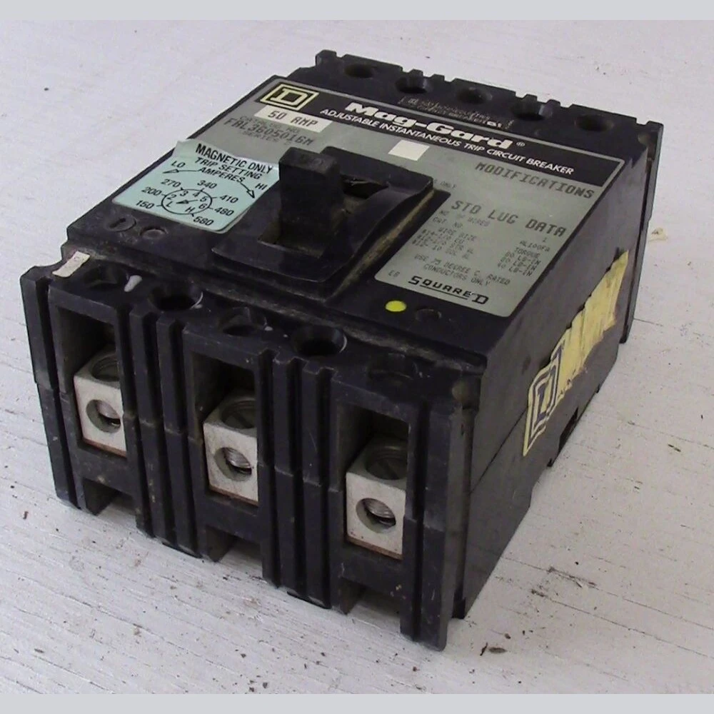 Square D 3 Pole 50 Amp FAL Breaker