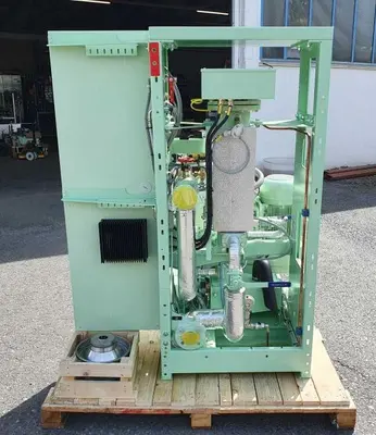 Alfa-Laval P-626 lube oil purifier module, 316SS.