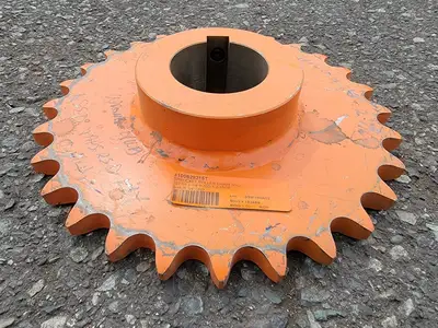Roller Chain Sprocket 100B28215T, Size 100, 28 Teeth
