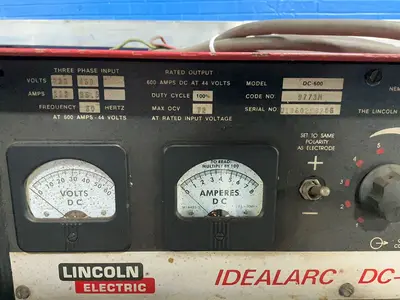 Used LINCOLN ELECTRIC IDEALARC DC600 Arc Welders Ohio US | HGR 24 #1333771