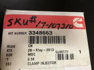 Cummins Clamp Injector PN 3348663