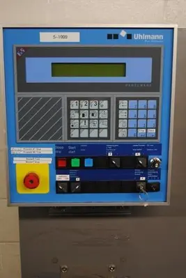 Uhlmann model C100 Cartoner with blister feed