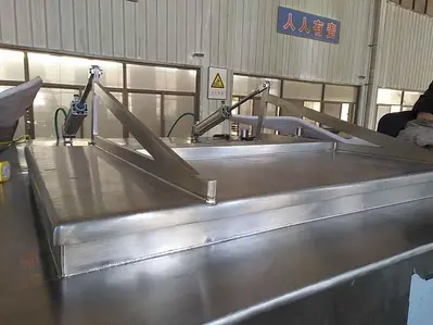 New 100 Cubic Foot Stainless Steel Ribbon Mixer, 20 HP #5512913