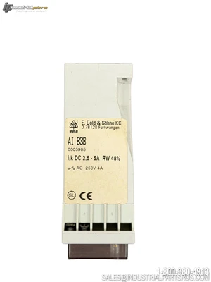 Used E. DOLD & SOHNE KG AI 838 Relays & Switches Kentucky US | Industrial Parts R Us Inc. #1493524