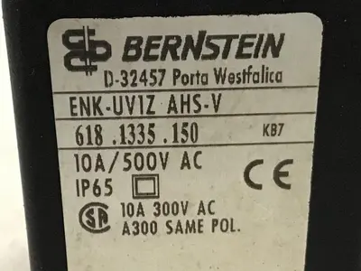 USED BERNSTEIN ENK-UV1Z AHS-V