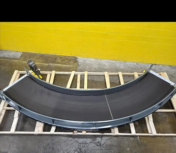 Used 2019 TRANSNORM BELTED CURVE CONVEYOR Belt Conveyors Wisconsin US | Packer City Sales #1297936