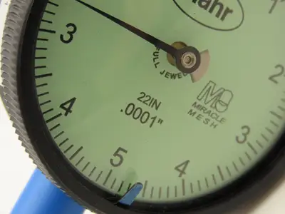 Mahr Federal 2015781 22IN MarCator Dial Drop Indicator 0-5-0  .025"Span .0001"