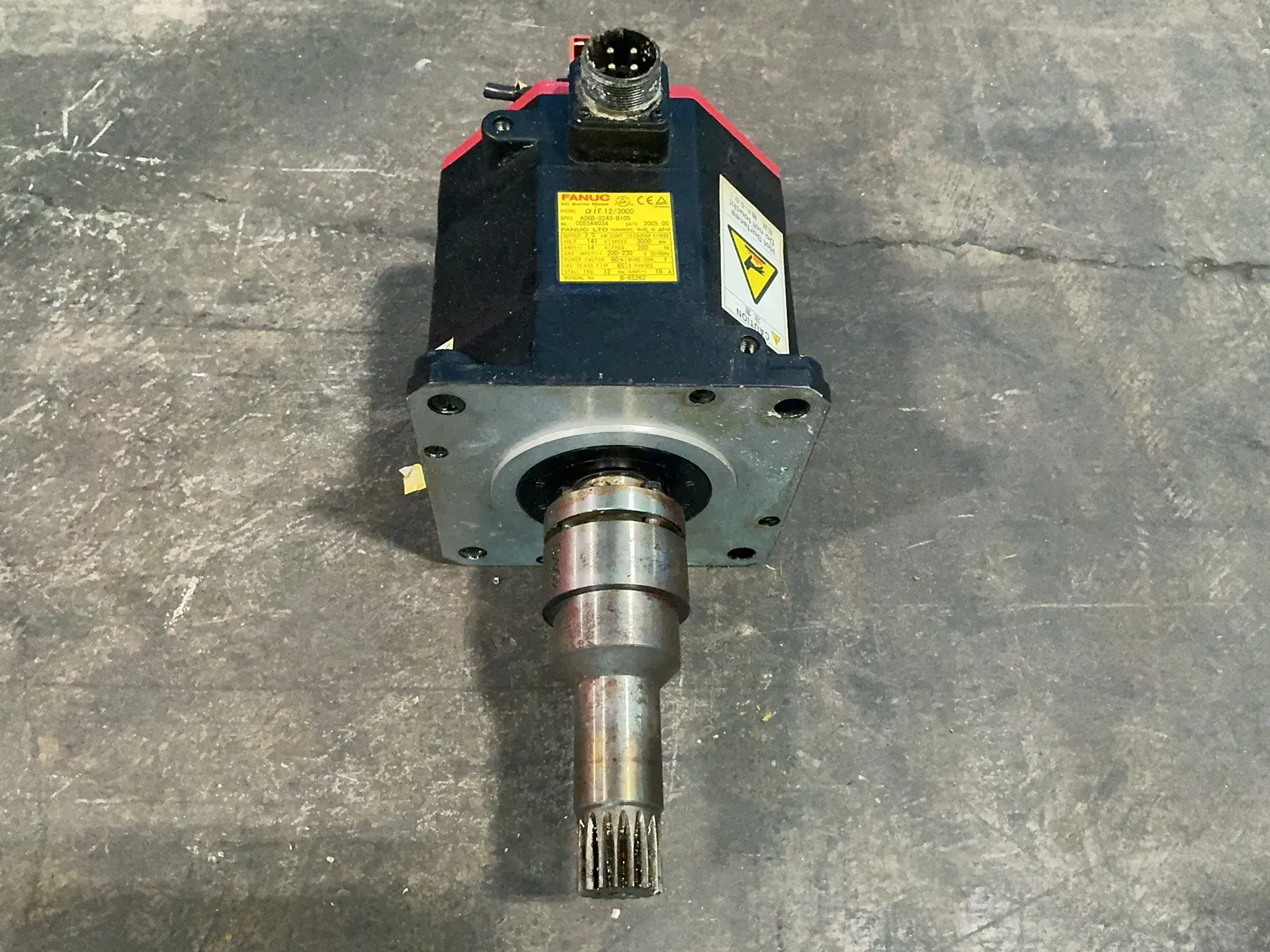 Used 2005 FANUC AIF 12/3000/ A06B0243B100 Motors (misc) Ohio US | HGR 24 #1324922
