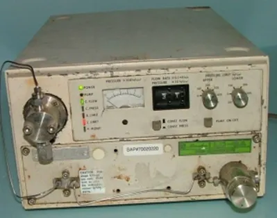 Used SHIMADZU GC-14A GAS CHROMATOGRAPH NO. C10893600723 Liquid Chromatography Systems Texas US | Bamko Surplus Process Equipment #939449