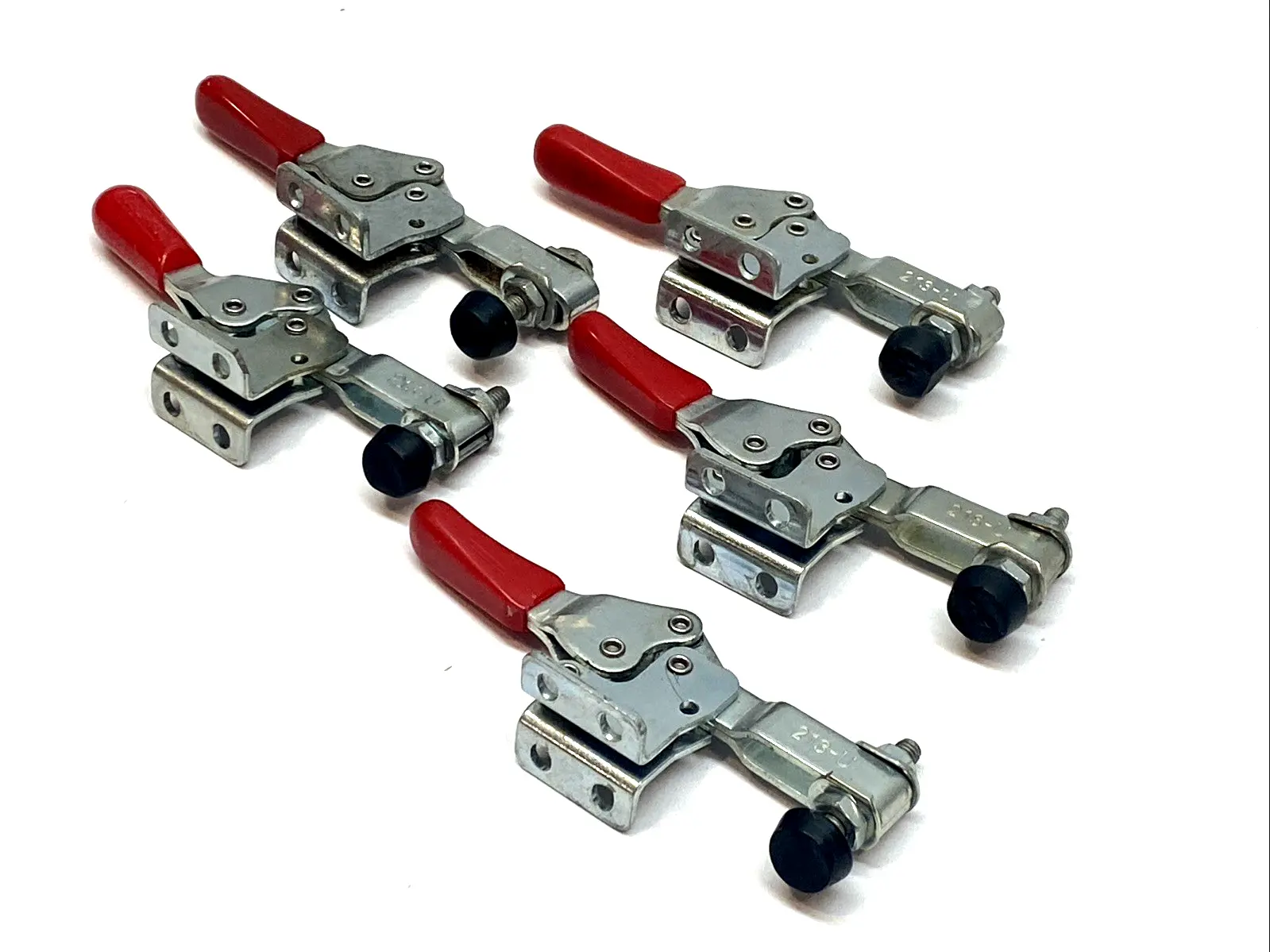 USED DESTACO HORIZONTAL TOGGLE CLAMP LOT OF 5