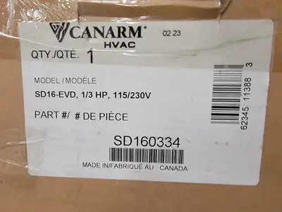 NEW 2023 CANARM SD16-EVD