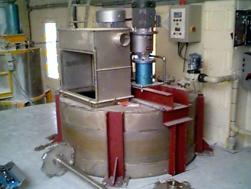 300L S/S Sack Tipping Hopper