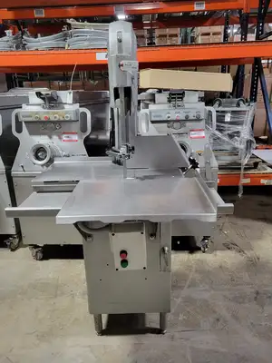 Biro 22 Commercial, 3 Phase, 220 Volt Meat Saw, Stainless Steel Base