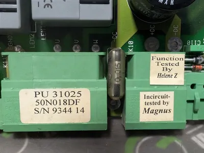 Atlas Copco / GME 50N018DF Servo Controller Board PU 31025 91018-452 Used