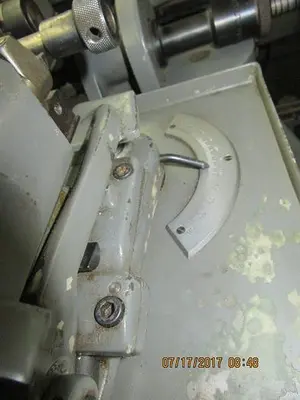 7853-385 R. Gudel Type 30, 6-Position Semi-Automatic Ring/Band Brocading/Copy Engraving Machine