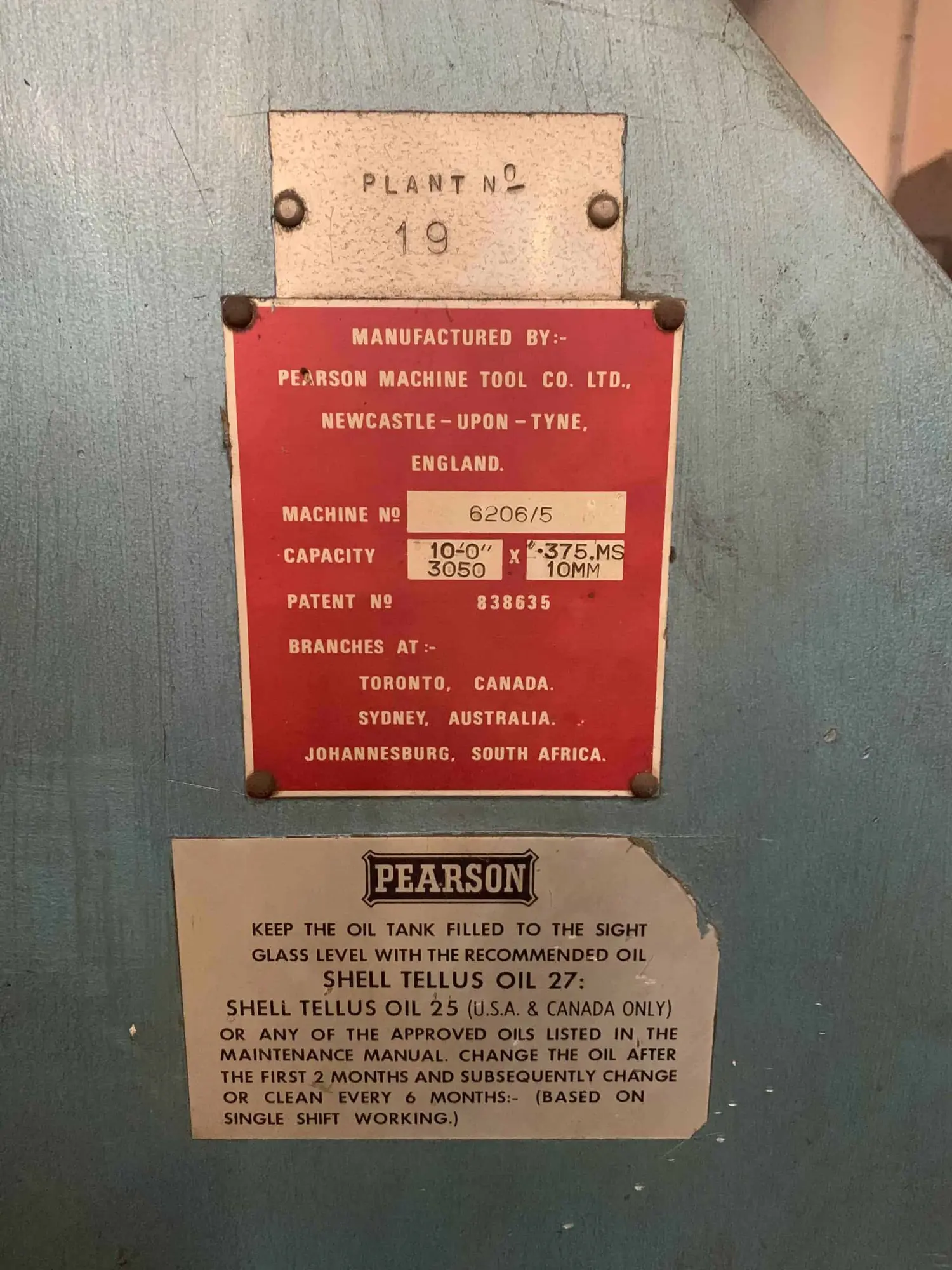 Pearson 3m x 10mm