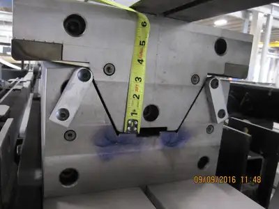 Brake Press Tooling - Open Hat Die Sets, 3-5/8" & 5-1/2" x 12 ft Long