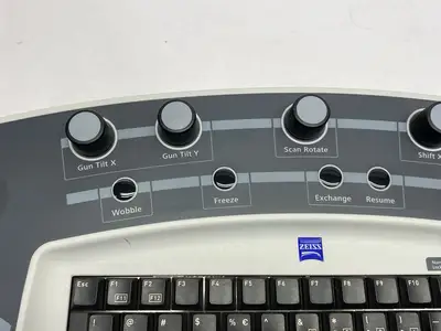 USED ZEISS ELECTRONIC MICROSCOPE KEYBOARD