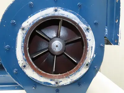 GFP 109019R Backward Incline Blower 16" Fan 9" In 8x9" Out 7.5Hp 230/460V 3Ph