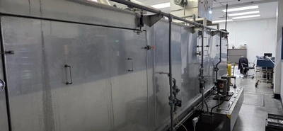 USED 2013 SYSTEM TECHNOLOGIES 2-STAGE INLINE PARTS WASHER