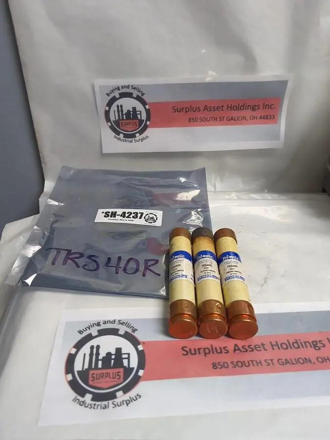 Used FERRAZ SHAWMUT TRS40R Miscellaneous Equipment (Electrical & Power) | Surplus Asset Holdings #1199751