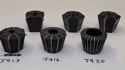 USED JACOBS RUBBER FLEX COLLETS
