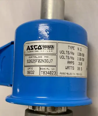 New | in-Stock ASCO S262SF02N3GJ7 Pump & Valve Parts Ohio US | Surplus Asset Holdings #1236762