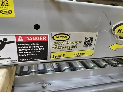 Used HYTROL MDR LIFT GATE Conveyors Wisconsin US | Packer City Sales #1318490