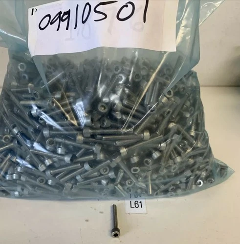 *NEW* Large Lot Of Socket Allen Head Cap Screw Stainless Steel (1-3/8”) Qty.??