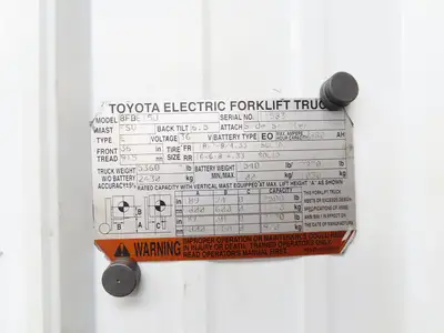 Toyota 57110-12640-71 Electric Forklift Dash Display Meter Controller Assembly