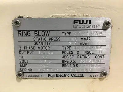 USED FUJI ELECTRIC VFC505A