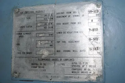 360 Ton HME Coining Press