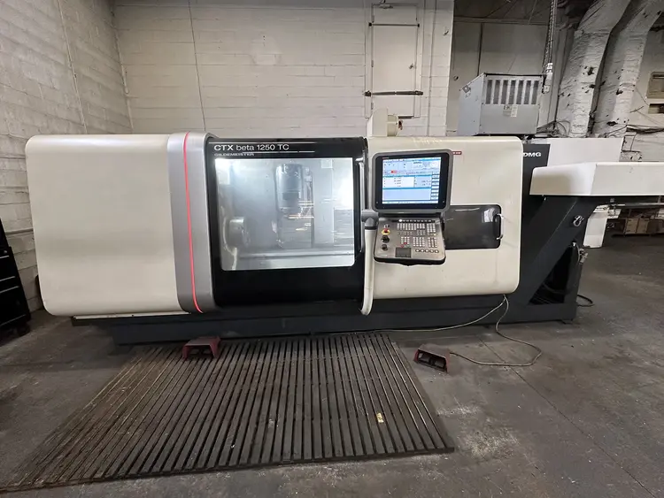 Used 2010 DMG Mori CTX Beta 1250TC CNC Lathes Ontario CA | Machine Tool Bids #867899