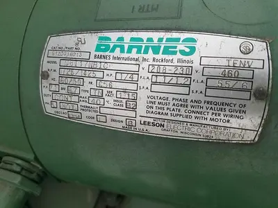 USED 1992 BARNES PE-25
