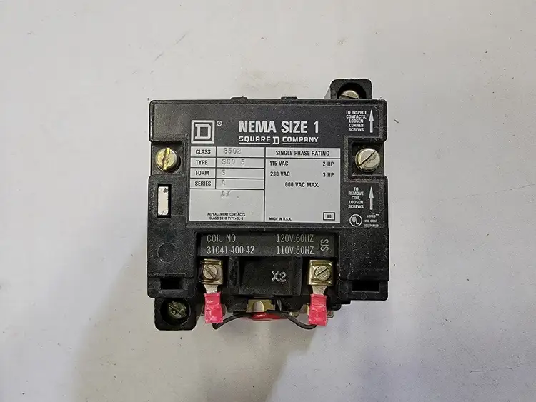Used SQUARE D 8502-SC05 Switchgears British Columbia CA | Lenmark #242782