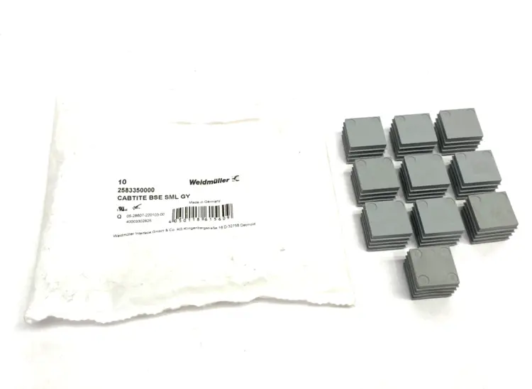 New | in-Stock Weidmüller Cable Sealing Grommet CABTITE BSE SML GY LOT OF 10 Electrical Fittings Michigan US | Maverick Industrial Sales #1413494