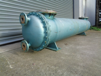 19.6 Sq.M. S/S Shell & Tube Heat Exch.